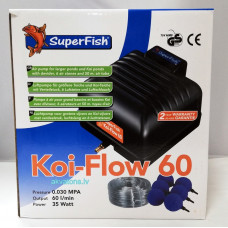 Superfish Koi Flow 60 Set Gaisa kompresors dīķiem