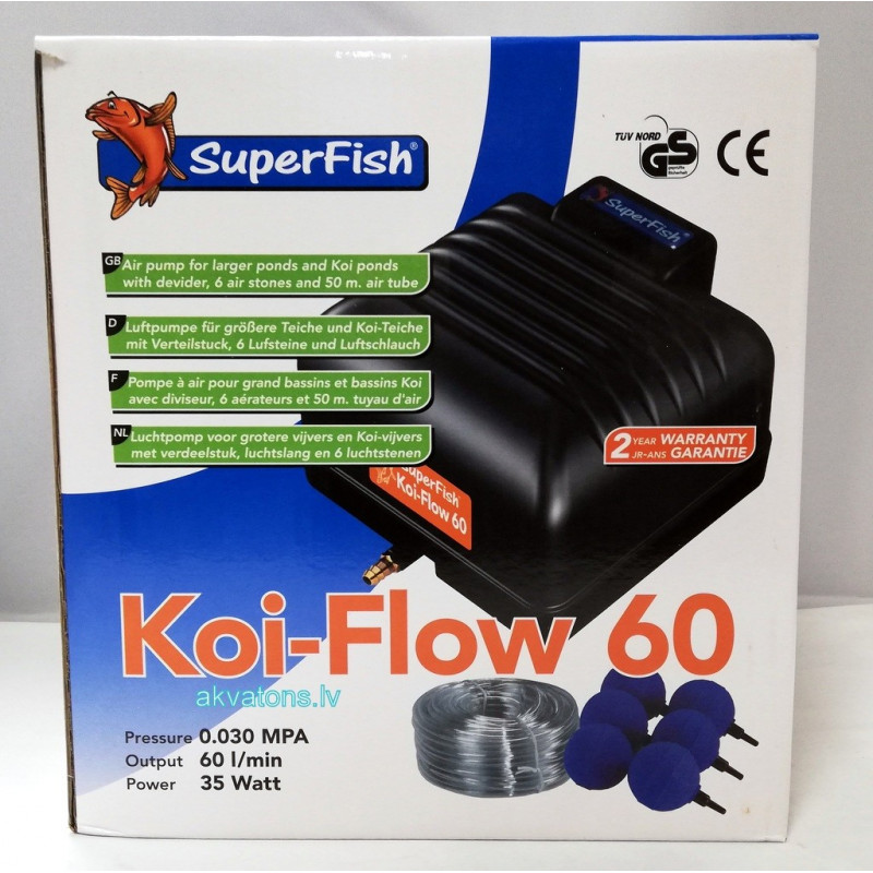 SuperFish, Koi-Flow 60