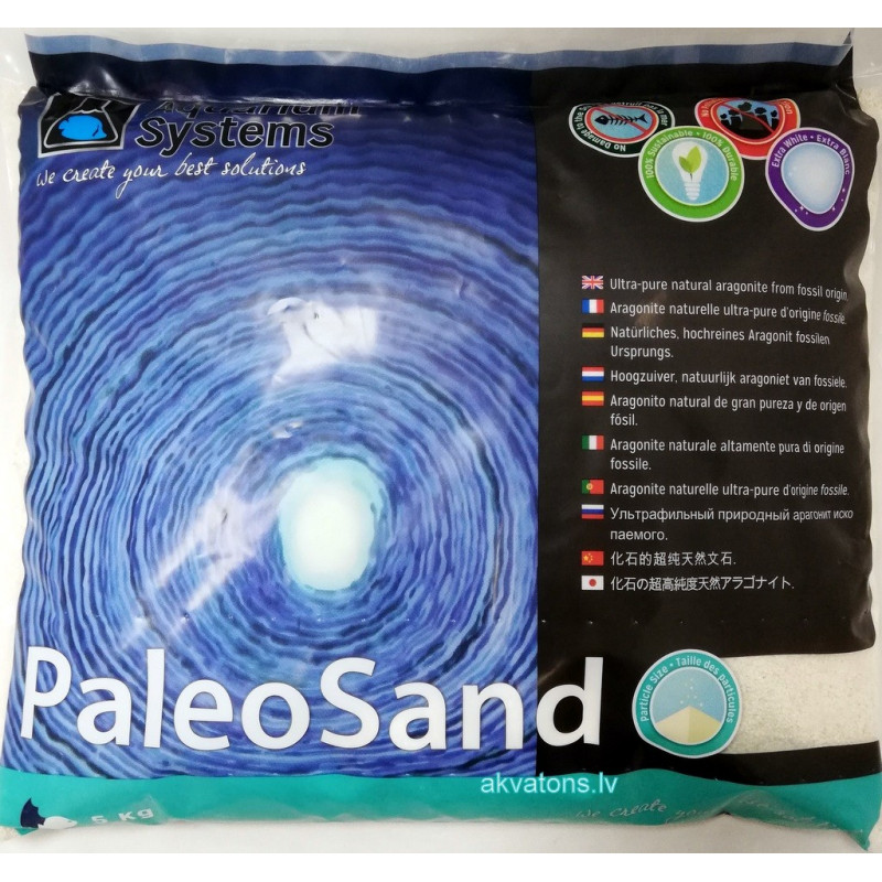 Sable moyen pour aquarium 5kgs Paleosand Aquarium Systems - VPC