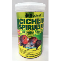 Tropical Cichlid Spirulina Medium Sticks 1000ml