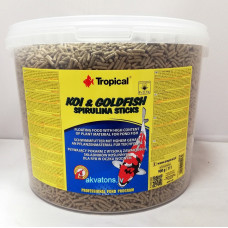 Tropical Koi & Goldfish Spirulina Sticks 21L