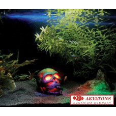 Arcadia Aqua Brite Skull aquarium decor