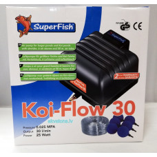 Superfish Koi Flow 30 Set Gaisa kompresors dīķiem
