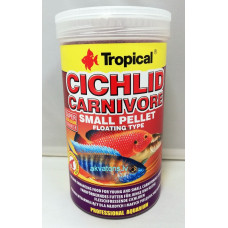Tropical Cichlid Carnivore Small Pellet 1000ml