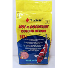 Tropical Koi & Goldfish Colour Sticks 10L