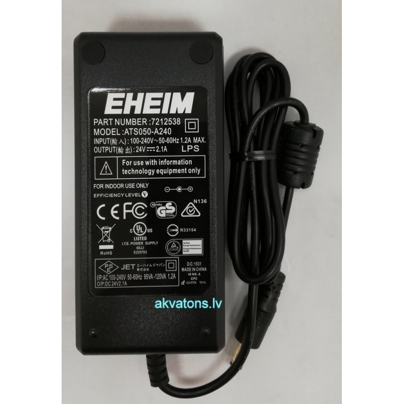 Eheim Prof 3E transformer