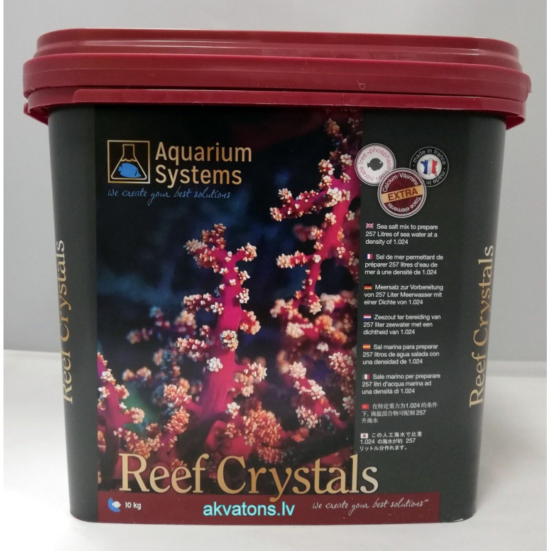 Aquarium Systems Reef Crystals Salt 10kg