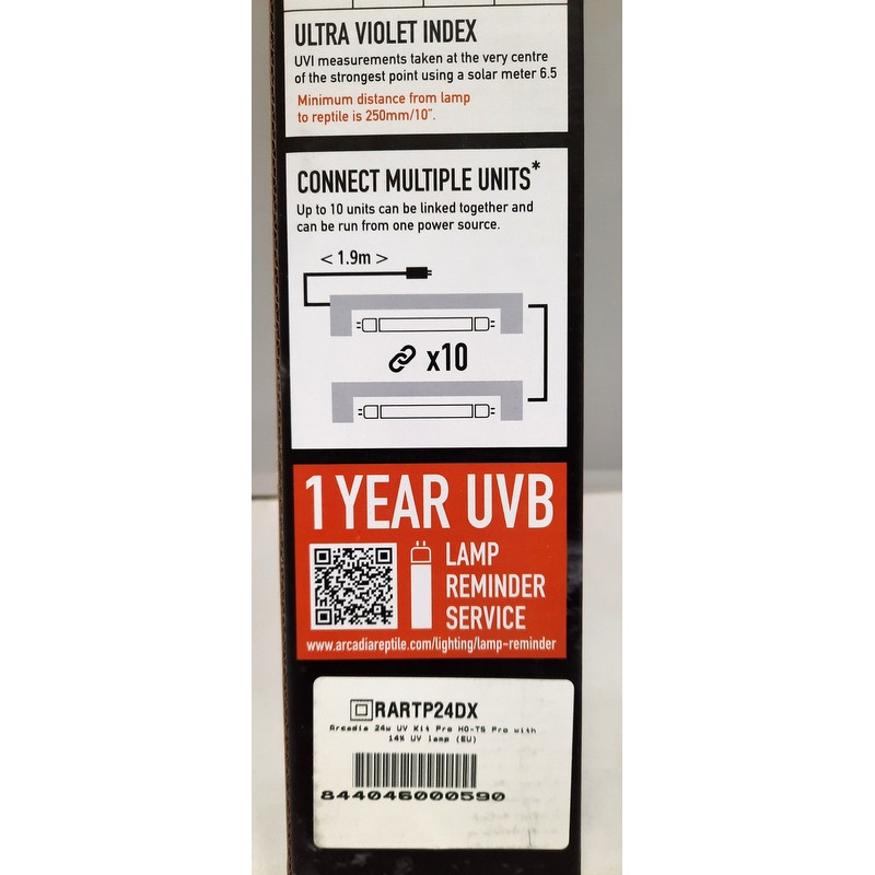 Arcadia Pro T5 14% UVB Dragon Kit