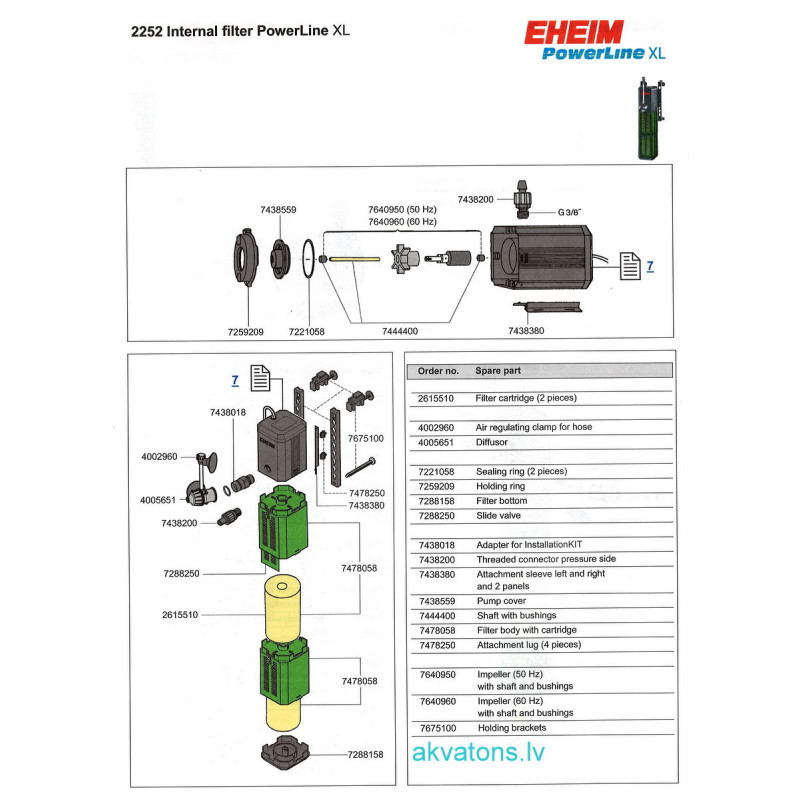 Eheim Powerline XL