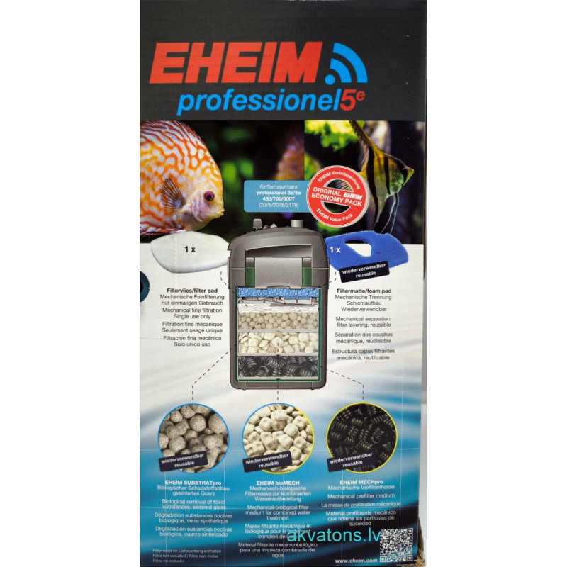 Eheim media set Prof3E/5E