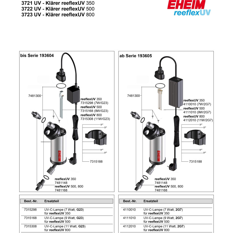 Eheim Reeflex UVC hose connector 16/22mm