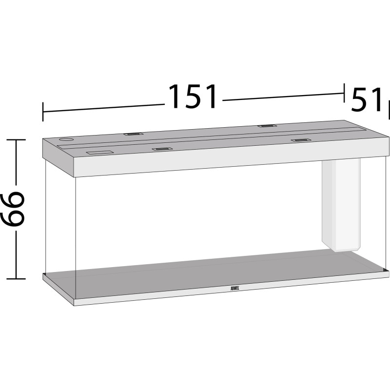 Juwel Rio 450 LED Black