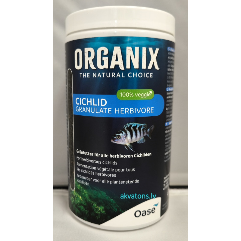 Oase Organix Cichlid Granulate Herbivore 1000ml