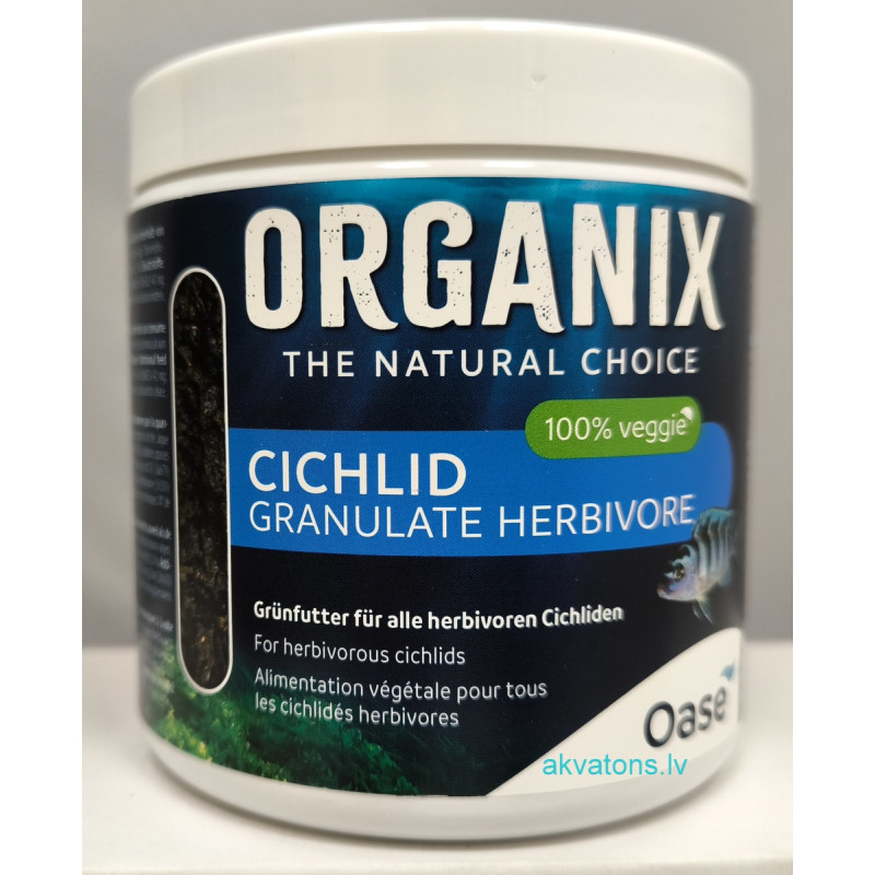 Oase Organix Cichlid Granulate Herbivore 500ml