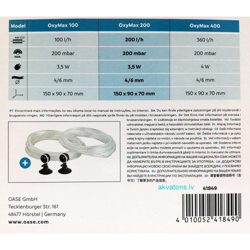 Oase OxyMax 200