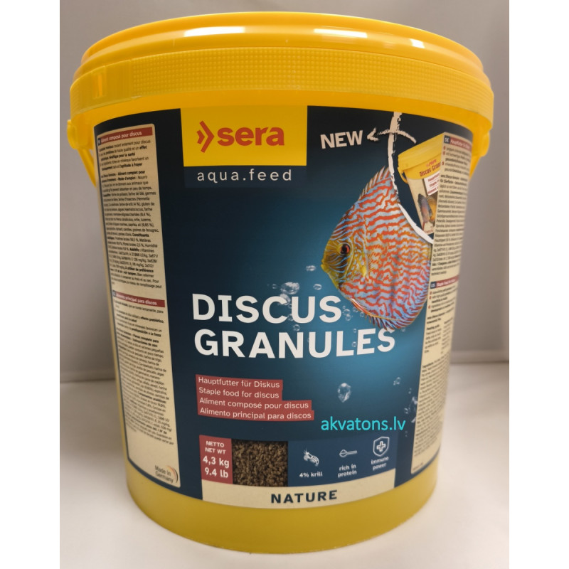 Sera Discus Granules Nature 10L