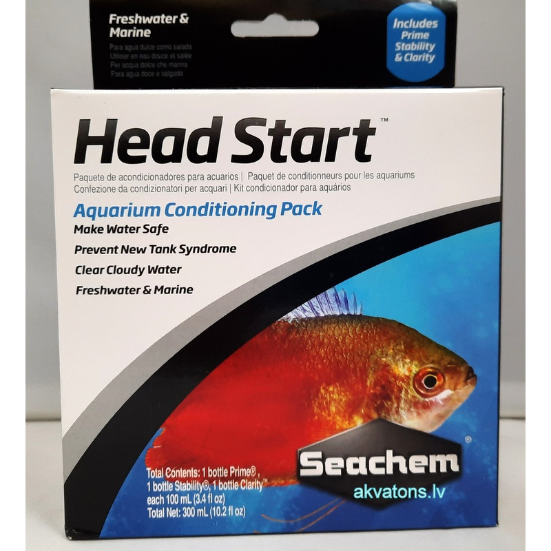 Seachem Head Start Pack