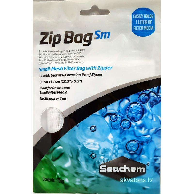 Seachem Zip Bag Small