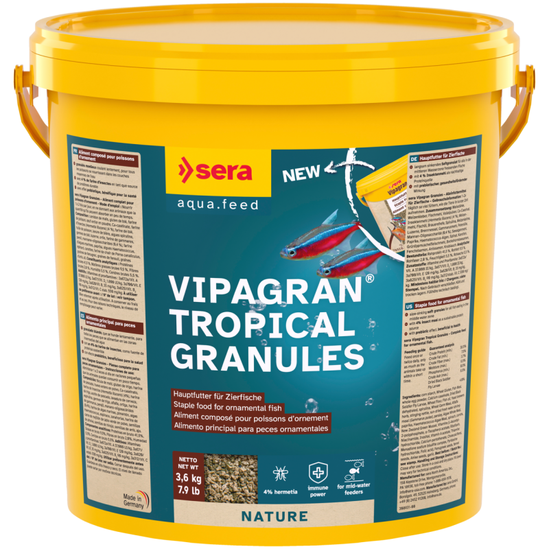 Sera Vipagran Nature Granules 10l