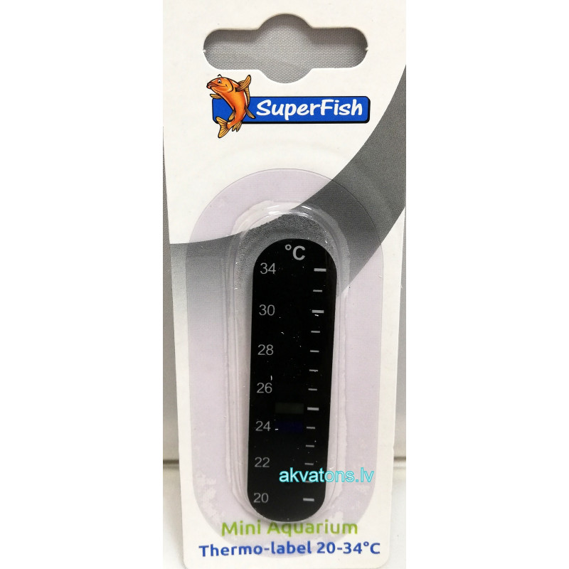 Superfish LCD thermo label