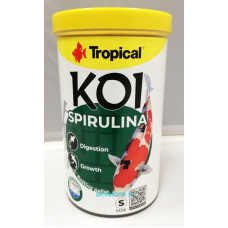 Tropical Koi Spirulina Pellet Size S 1L