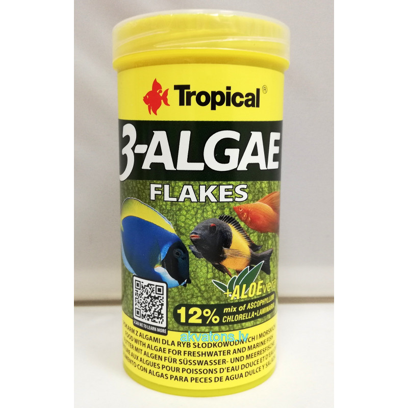 Tropical 3-Algae flakes 250ml