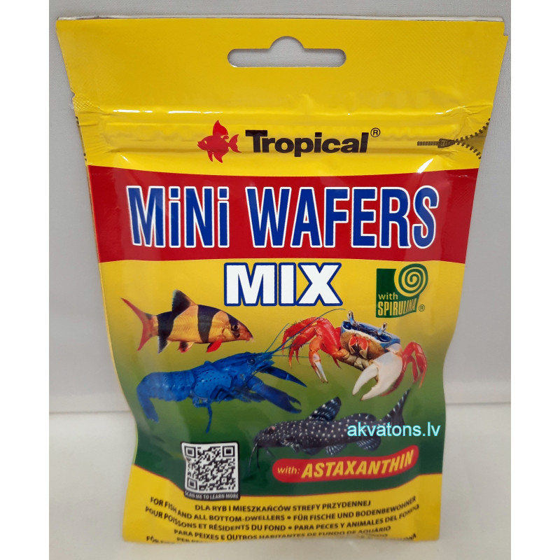 Tropical Mini Wafers Mix 90g