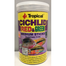 Tropical Cichlid Red&Green Medium Sticks 1000ml