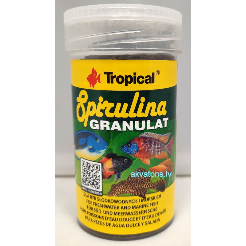 Tropical Spirulina Granulat 100ml