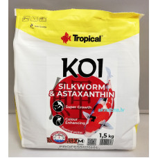 Tropical Koi Silkworm & Astaxantin Size M 5L