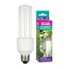 Arcadia D3 Compact E27 Reptile Lamp (7% UVB) 23 W