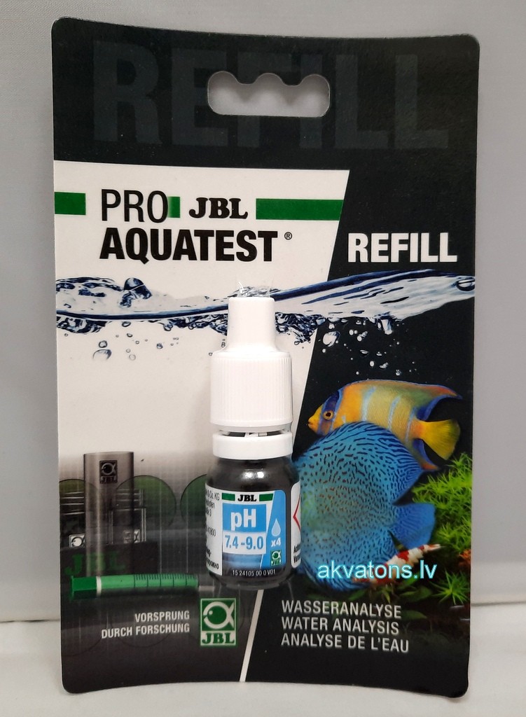 Akvatons Aquarium&Pond Company: JBL ProAqua pH 7.4-9.0 Test Refill